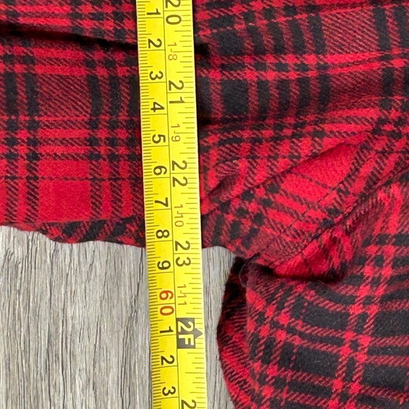 Victory Rugged Wear Red/Black Plaid Snap up Jacket Sz XL - Picture 8 of 8